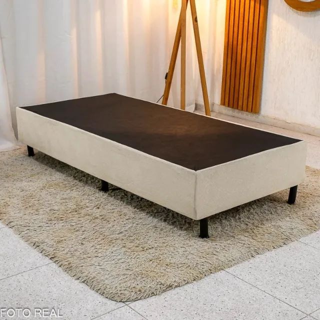 Base Box Solteiro Suede  - Foto 3
