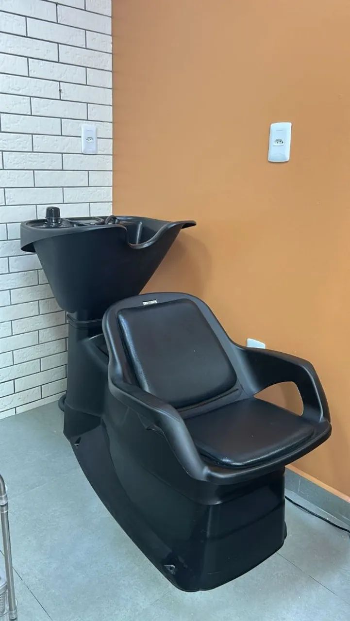 Cadeira e lavatório salão 