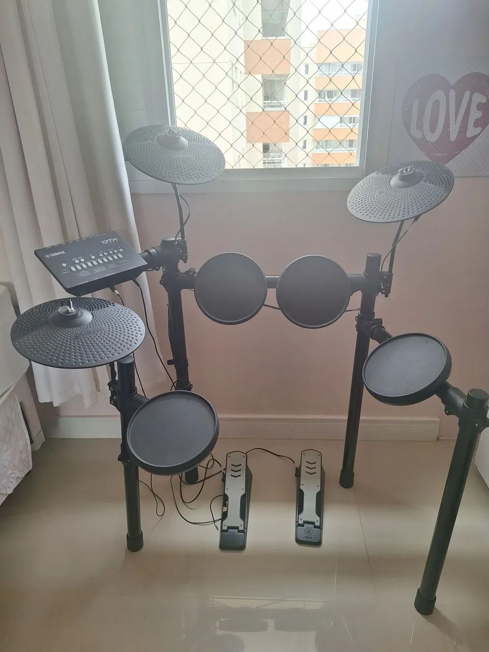 Bateria Eletrônica Yamaha DTX402K - Foto 3