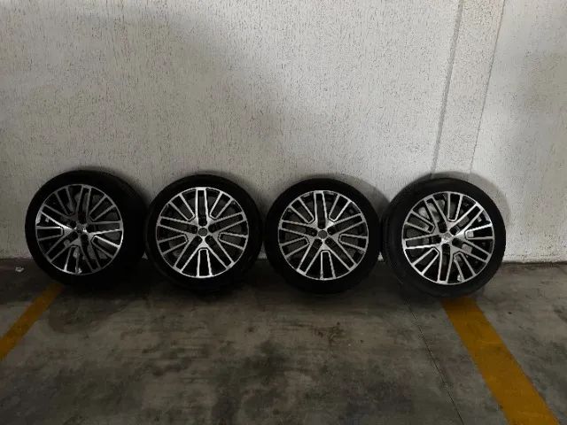 Rodas Jeep aro 20 com pneus novos - Modelo Compass Limited - Foto 4