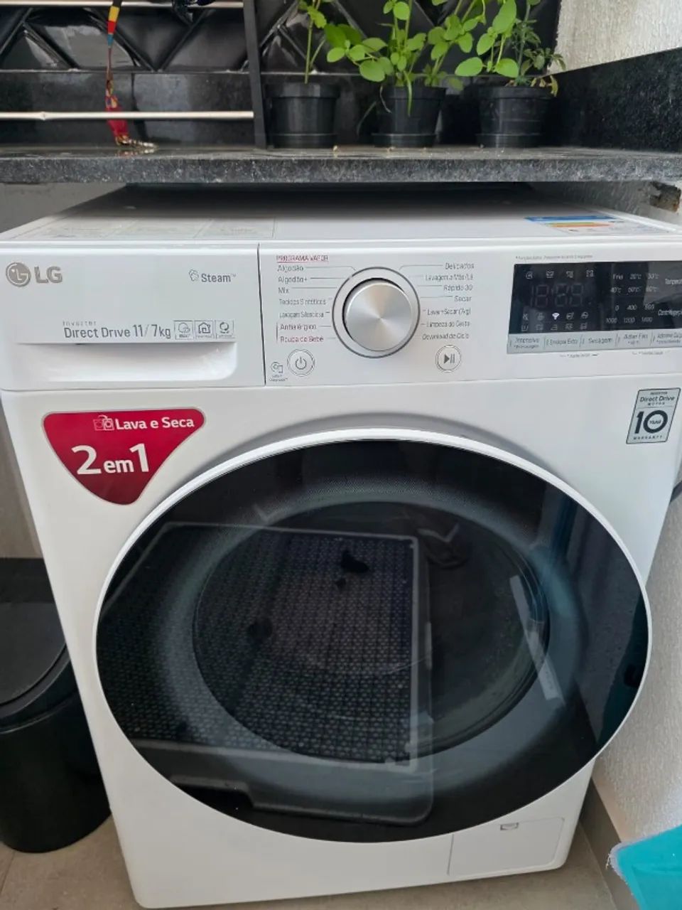 Lava e Seca LG VC5 11KG - Inverter Direct Drive