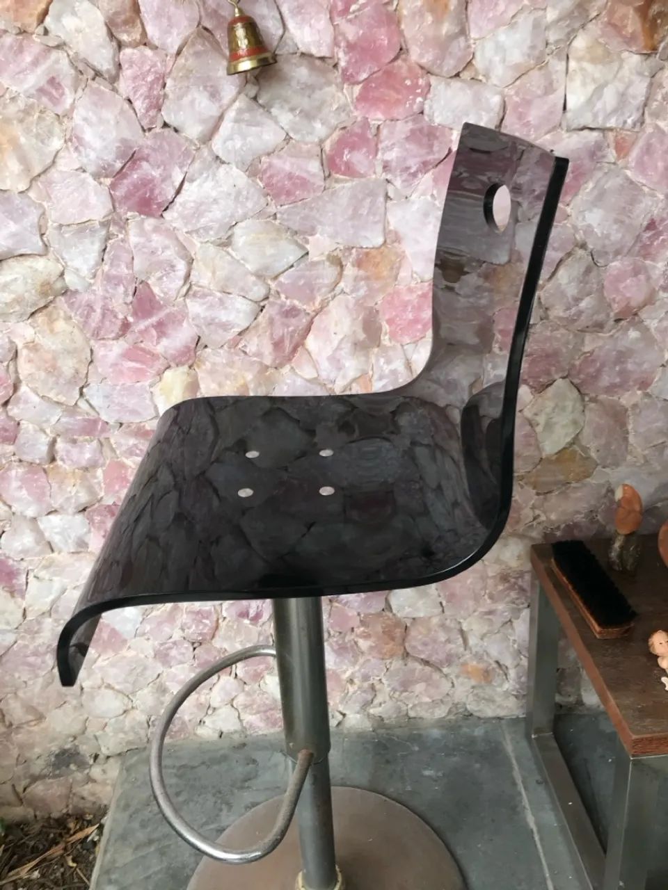 04 Banqueta Giratória Preta Moderna64374971606915121