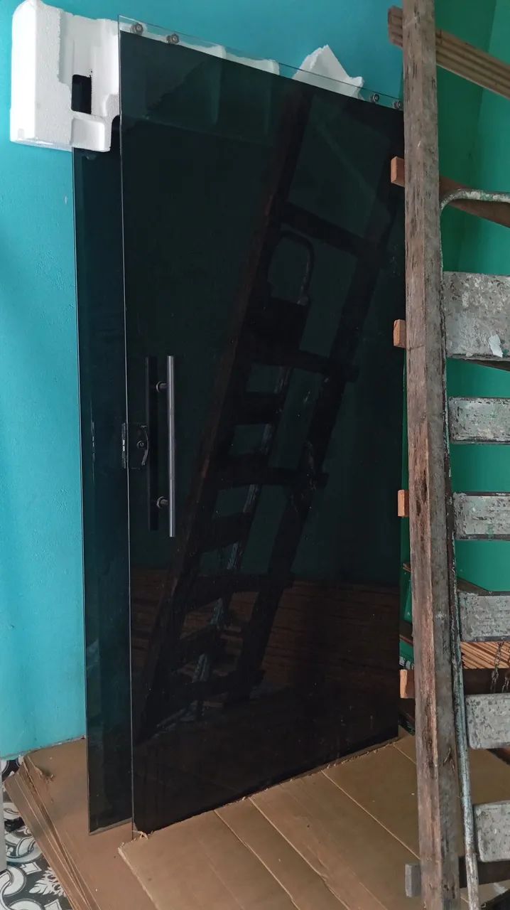 Porta de Vidro Temperado Elegante - Foto 2