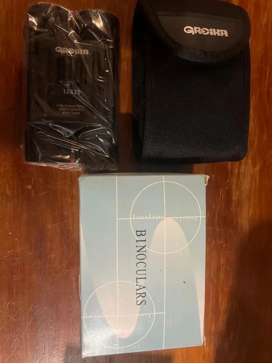 Binóculo Groika 12x25 para Acampamento