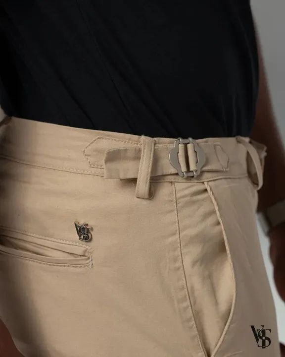 Calça Social  Masculinaem alfaiataria com ajustes laterais  - Foto 4