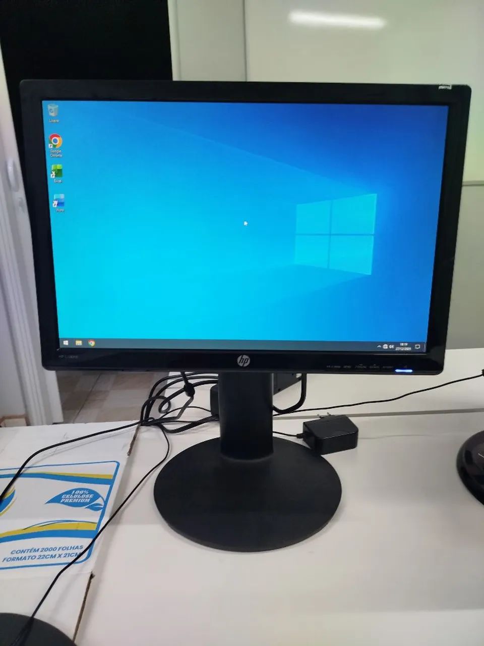 Monitor HP com regulagem de altura - Foto 2