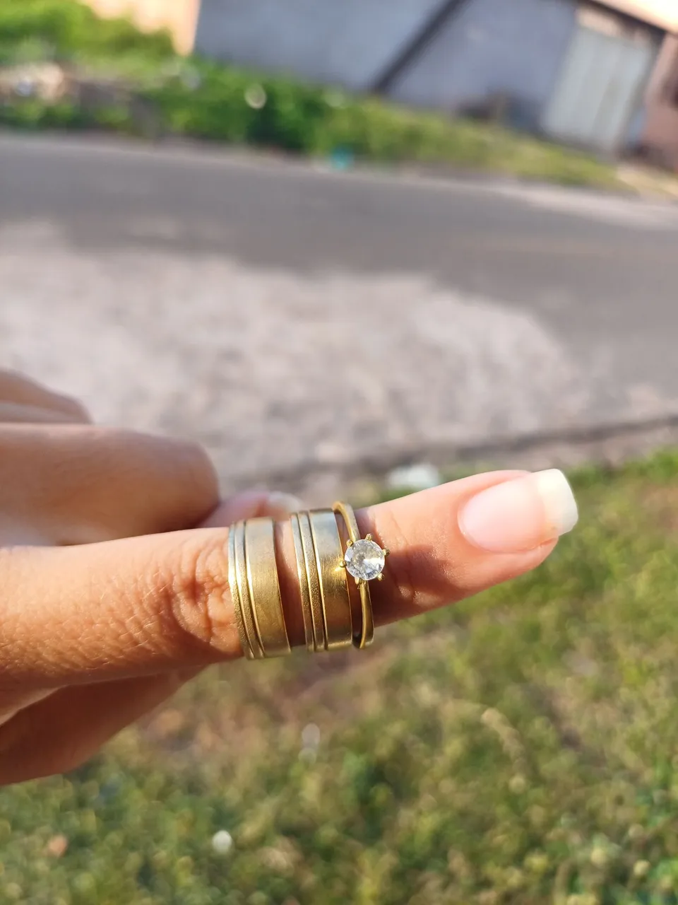 Alianças de moeda antiga
