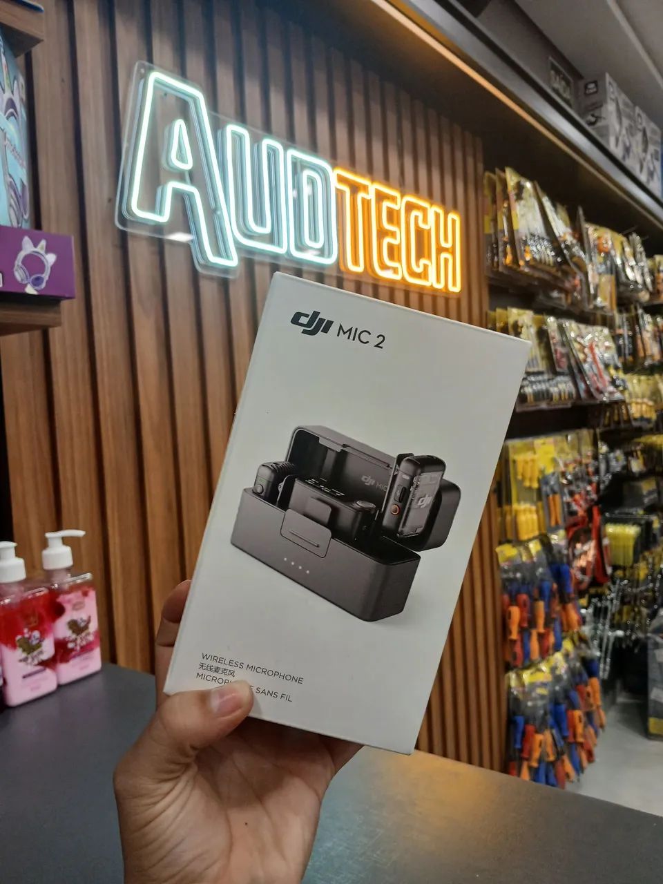 Microfone Sem Fio DJI MIC 2 - Novo