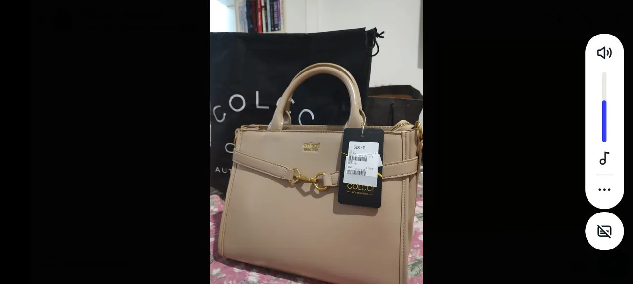 Bolsa Colcci Bege - Nova com Etiqueta