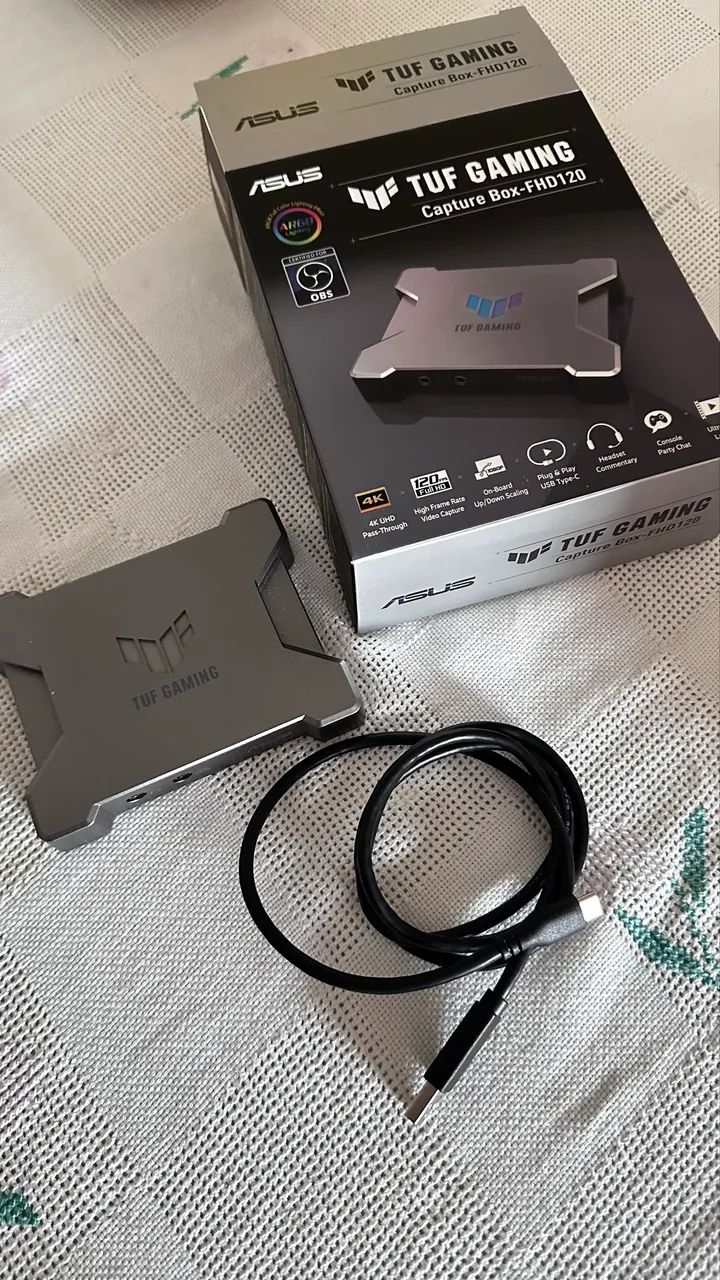 Placa de Captura Tuf Gaming Full HD 120 FPS - 950,00 - Foto 3