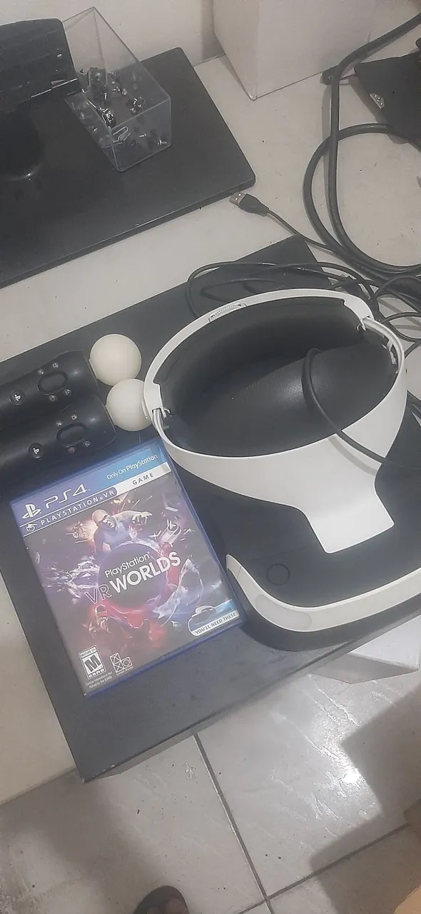 Playstation VR + Acessórios - Impecável