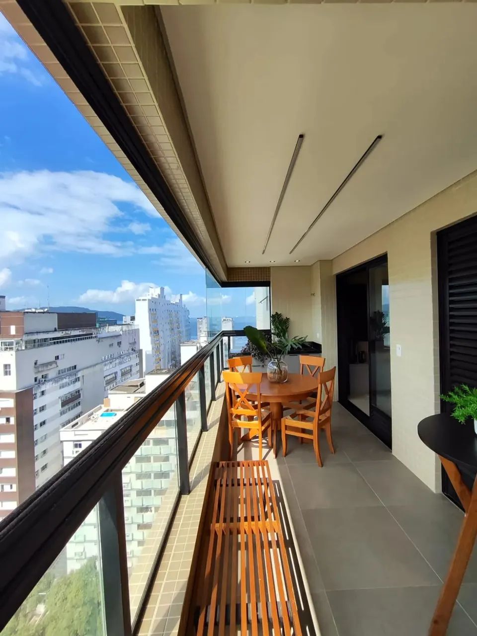 Imóvel para aluguel 2 quartos, lazer no Edifício Allure Barão - Santos - SP - Foto 2