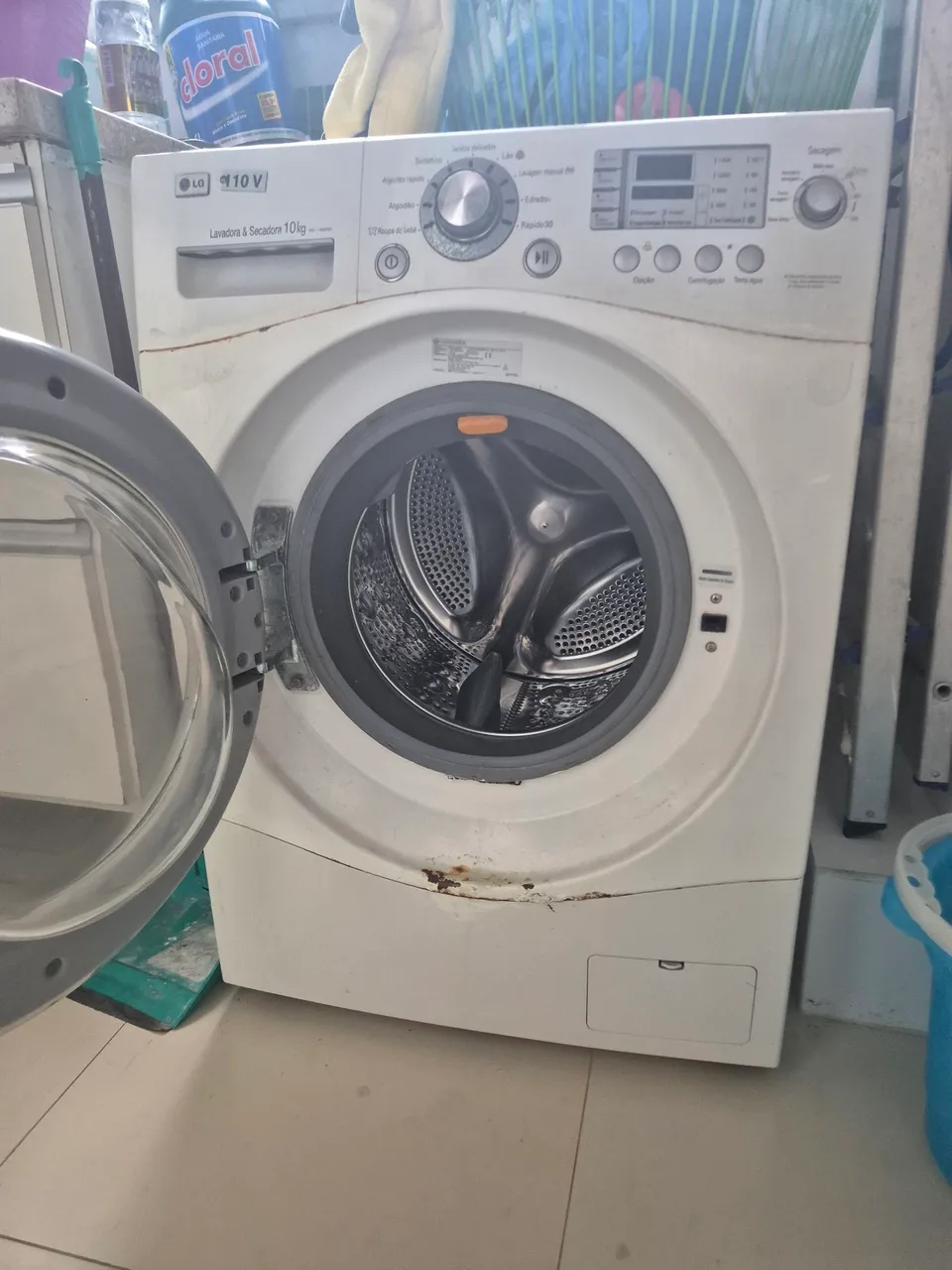 Lavadora e Secadora LG 10kg