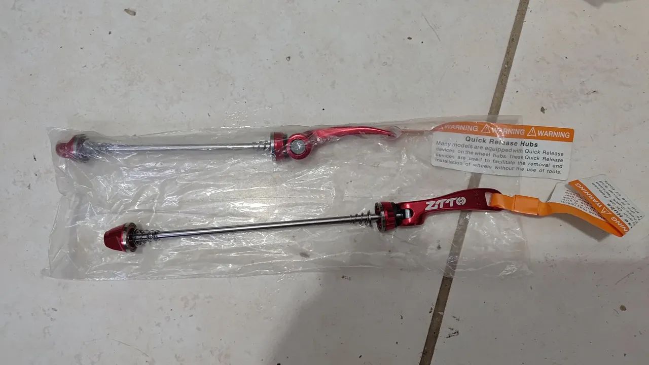 Trava blocagem Quick release espeto rodas speed mtb
