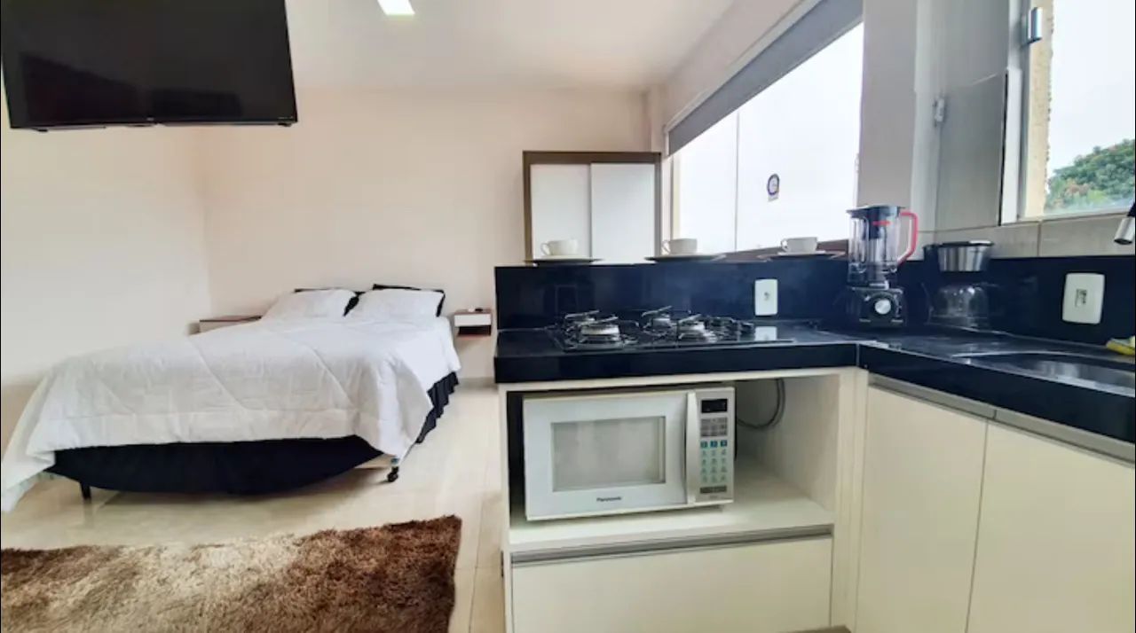 Studio mobiliado e com vaga de garagem. Apartamento, flat, loft, Kitnet - Foto 4
