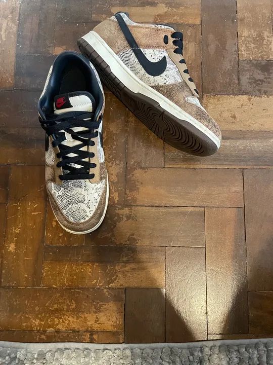 Nike Dunk Low Premium CO.JP Brown Snakeskin - Foto 3