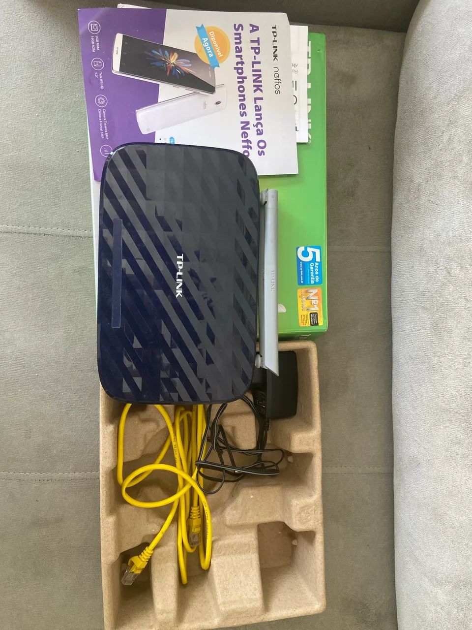 Roteador TP LINK dual band AC 750 - Foto 2