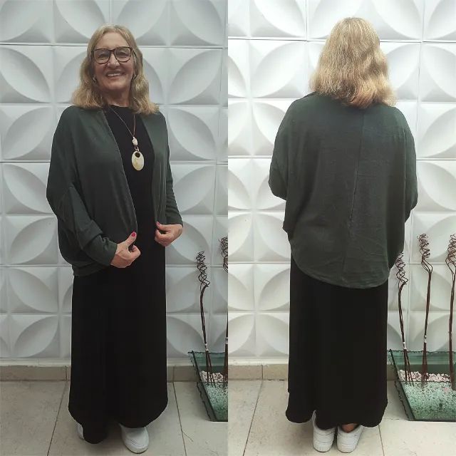 Casaco Bolero em Lã - Leveza e Elegância para o Dia a Dia! - Foto 3