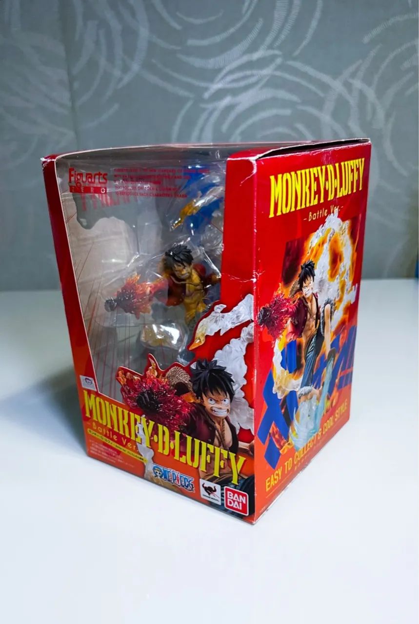 Monkey D. Luffy Red Hawk - One Piece - Battle Ver. Figuarts Zero Bandai Original - Foto 2