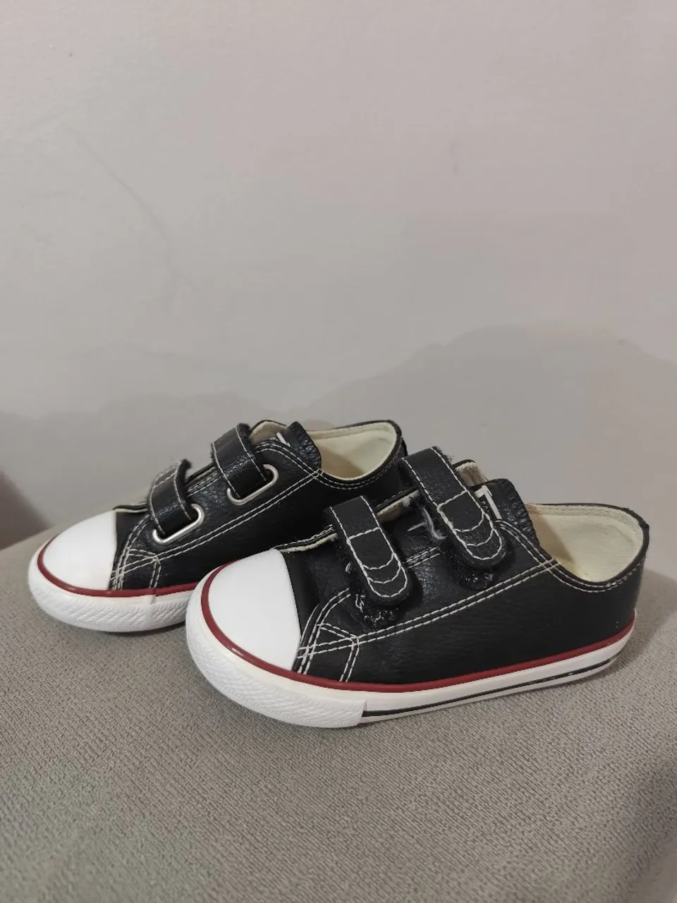 Tênis All star Converse Infantil Preto com Velcro