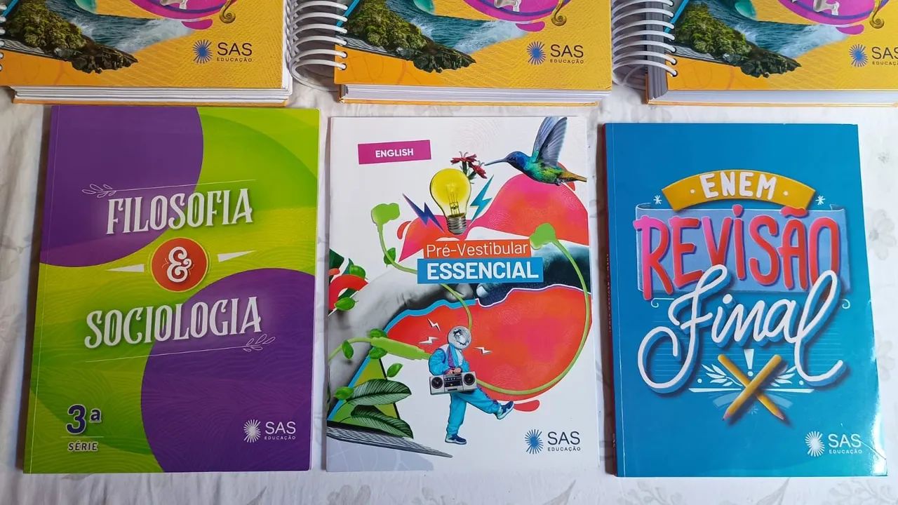Matérial do SAS Pré-Vestibular 2025 Completo - Foto 3