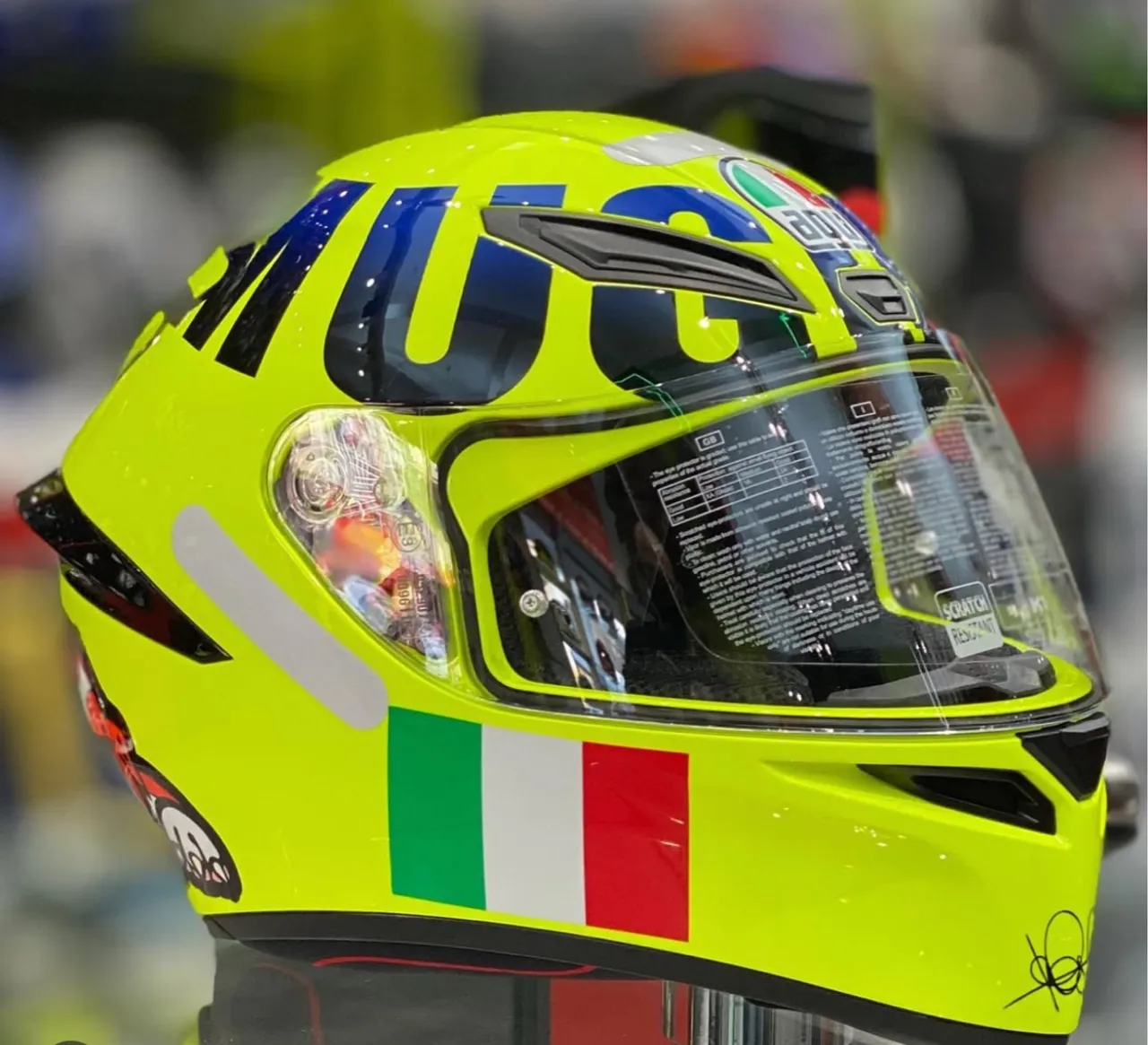 Capacete AGV K1 - VALENTINO ROSSI MUGIALLO