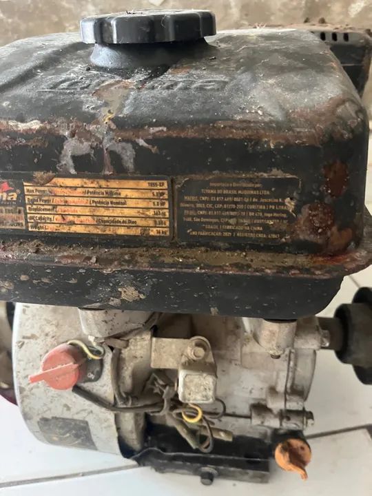 Motor a gasolina com polia - Foto 3