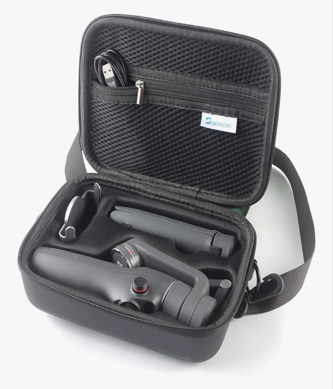 DJI Osmo Mobile 6 Preto - NOVO, Sem Uso + Case Waterproof - Drones