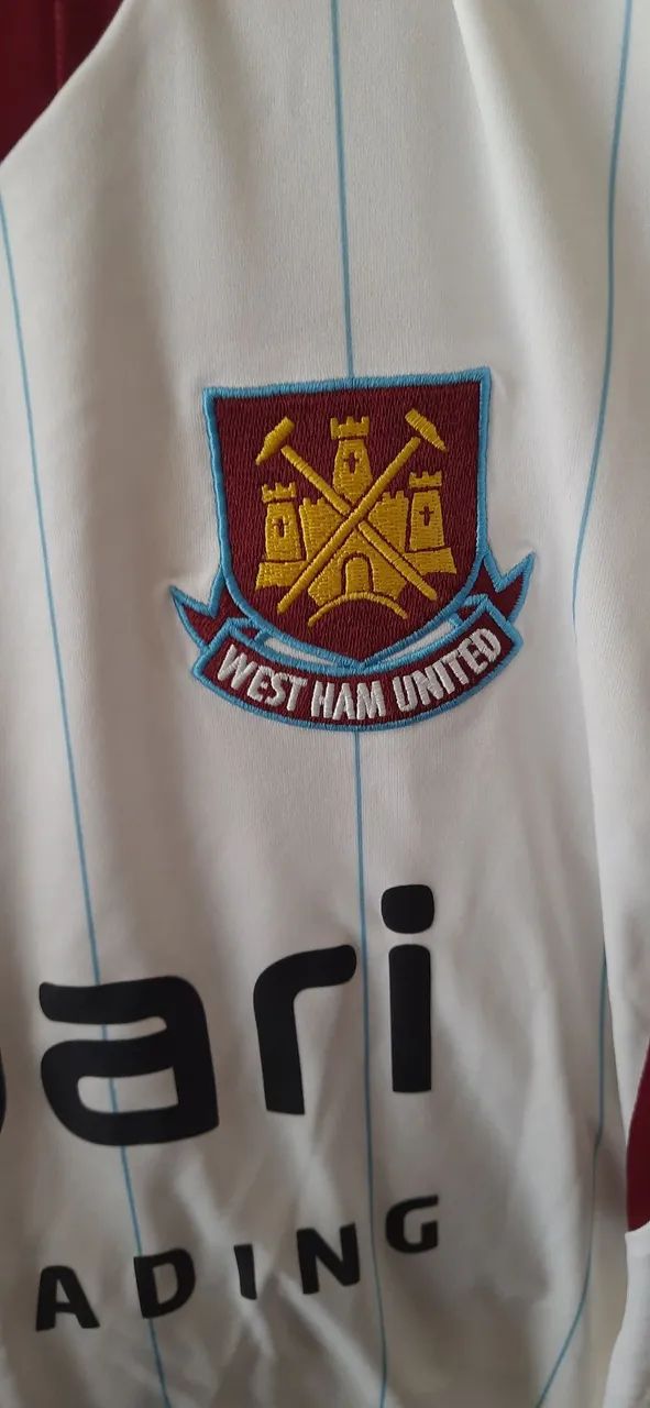 Camisa West Ham Away 2013/2014 M - Foto 3