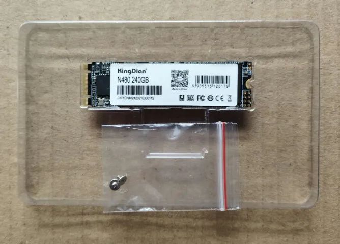 SSD KingDian 240gb 2280 M.2 Sata - Novo (Aceito ofertas) - Foto 3