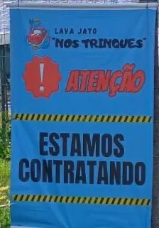 Vaga para lava jato