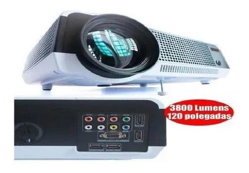Projetor para assistir jogos e filmes 3800 - Foto 3