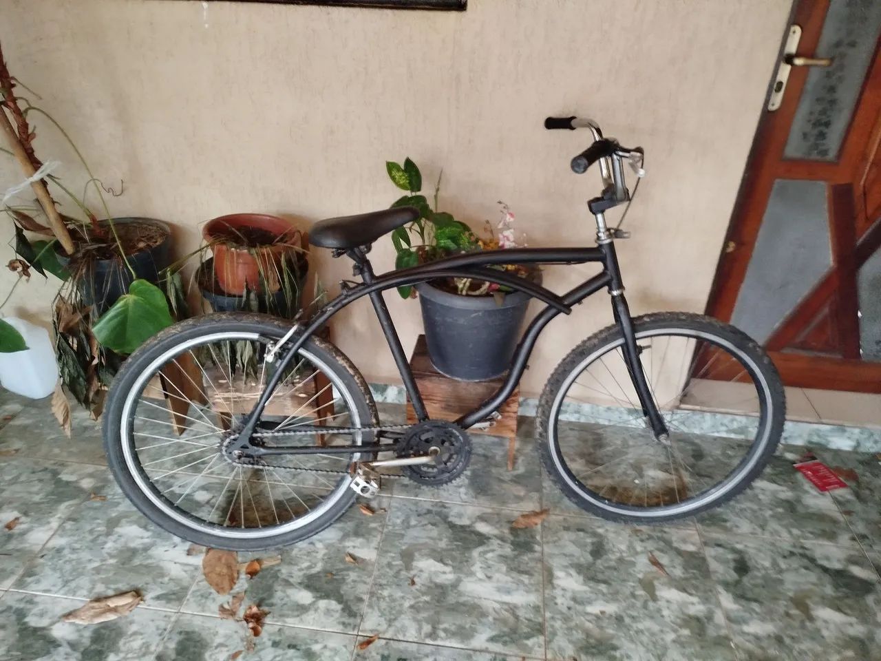 Bicicleta Cruiser Preta
