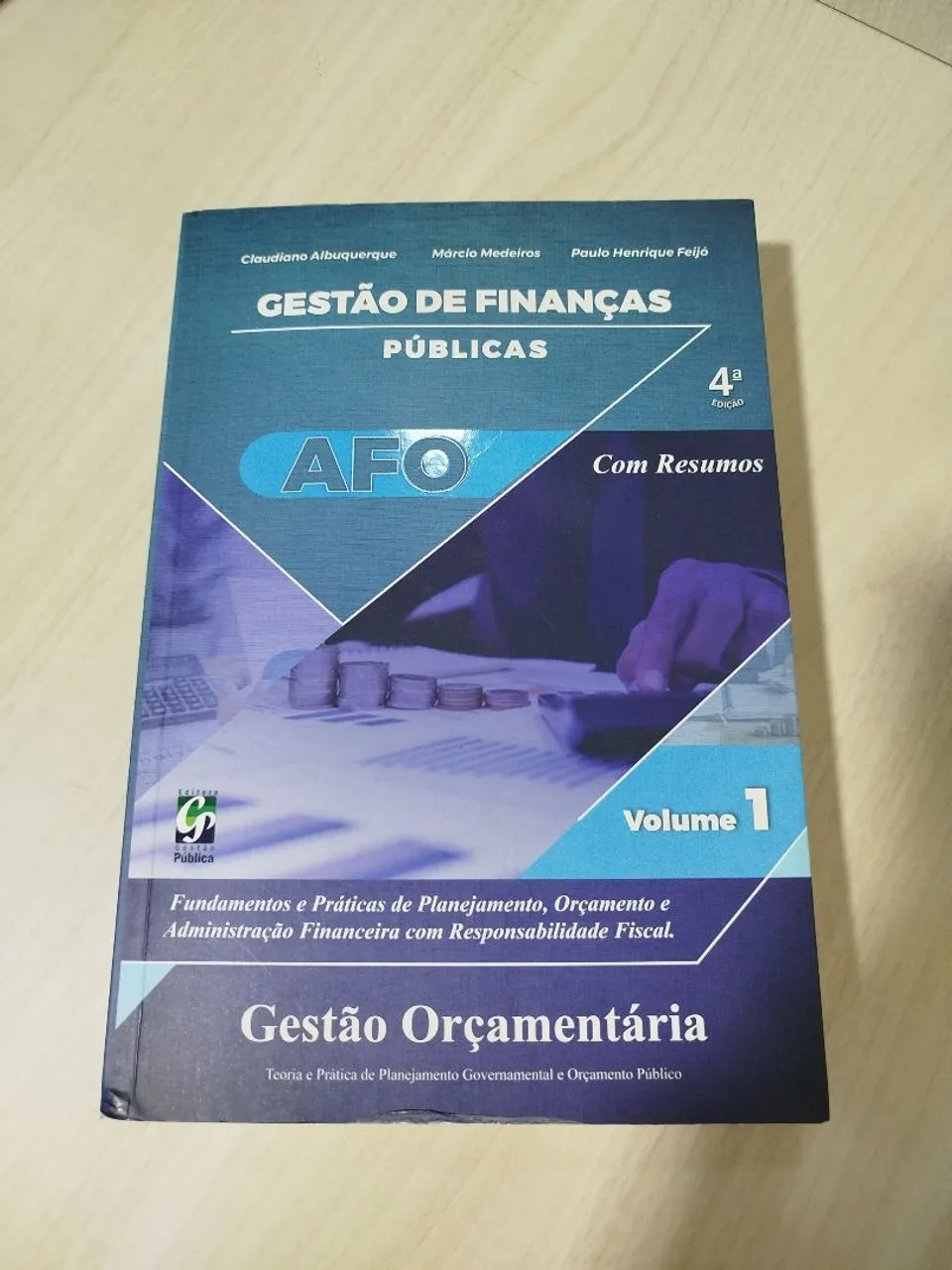 Livro Gestão de Finanças Públicas - AFO - Volume 1
