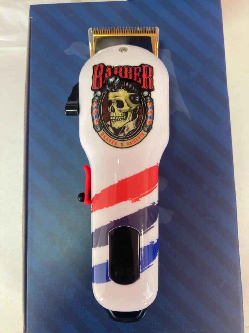 Máquina De Cortar Cabelo Profissional Sem Fio Daling - Foto 4
