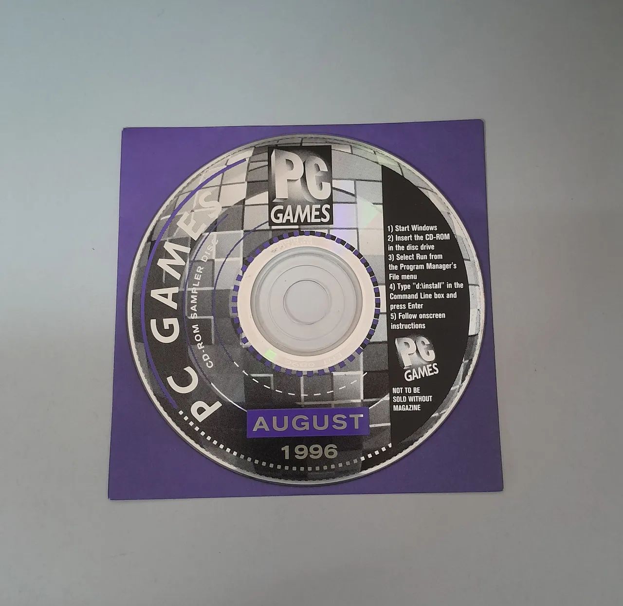 CD-ROM PC Games | August 1996