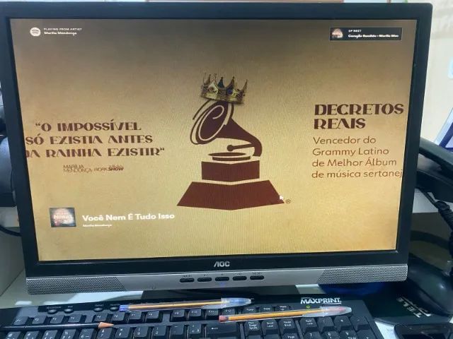 ? Monitor AOC 912Vwa 19" | Usado, Funcionando Perfeitamente ? - Foto 4