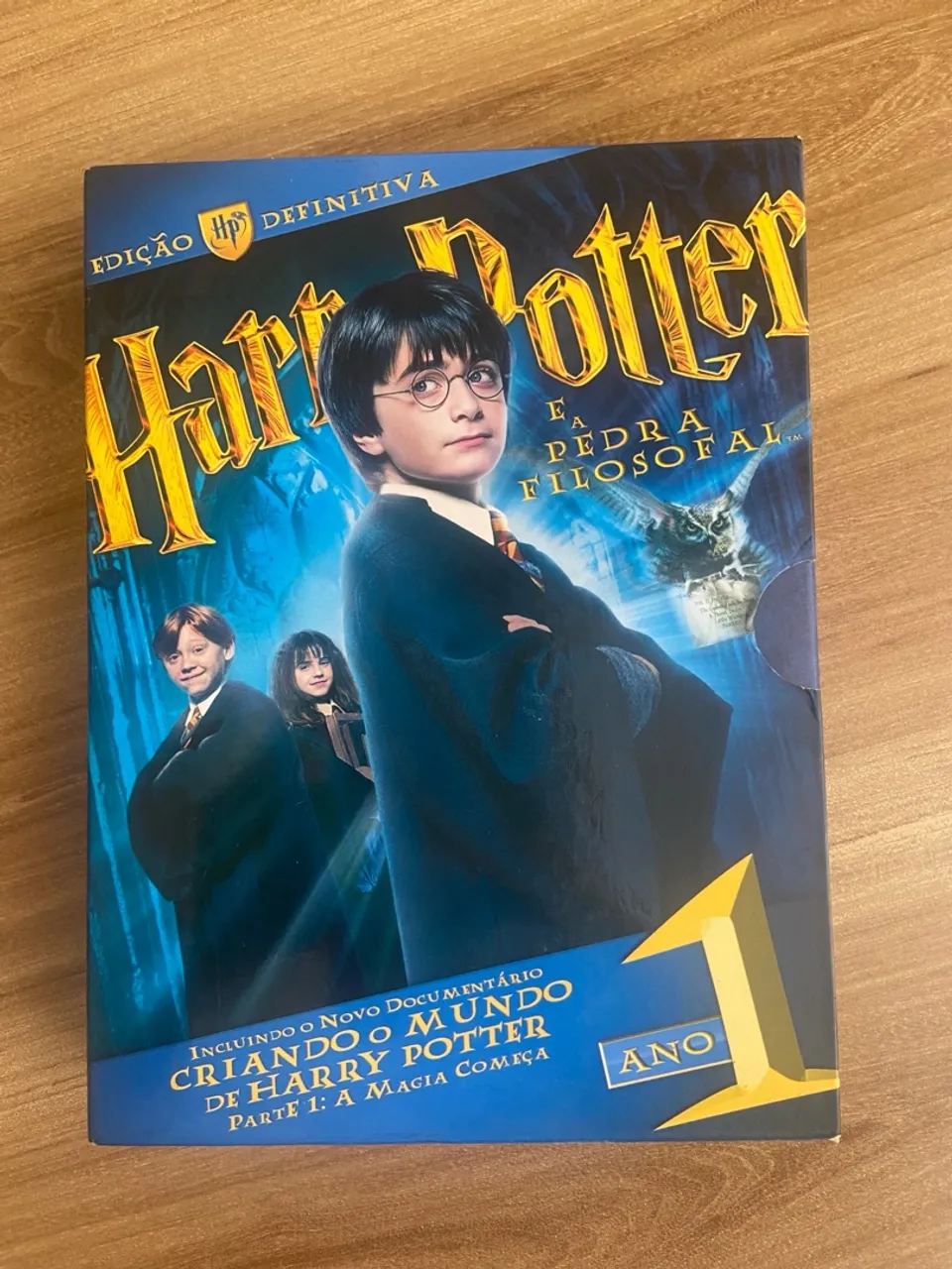 DVD Harry Potter e a Pedra Filosofal - Edição Definitiva
