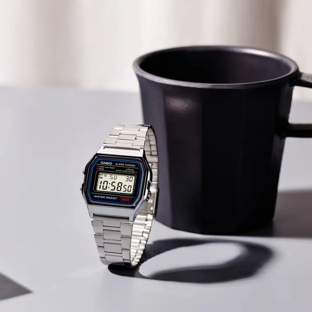 relógio Casio best seller A158wa original com caixa e garantia  - Foto 5