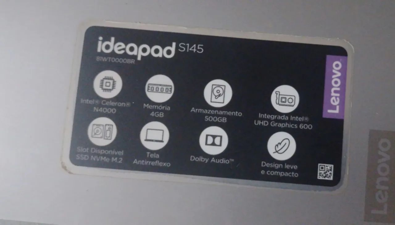 Notebook Lenovo Ideapad S145 - Foto 4