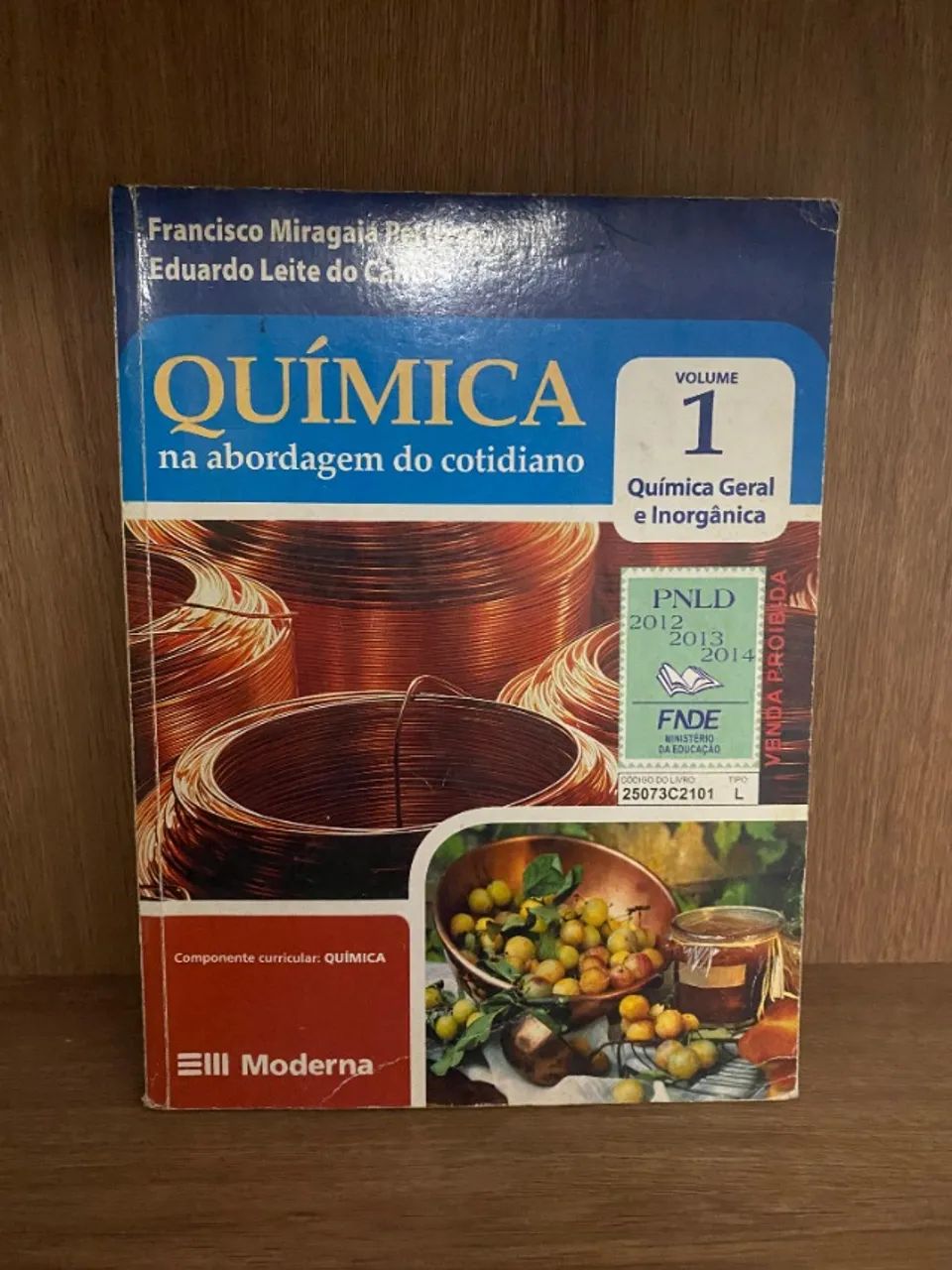 Livro Química Na Abordagem Do Cotidiano Volume 1 Química Geral E Inorgânica De Francisco M