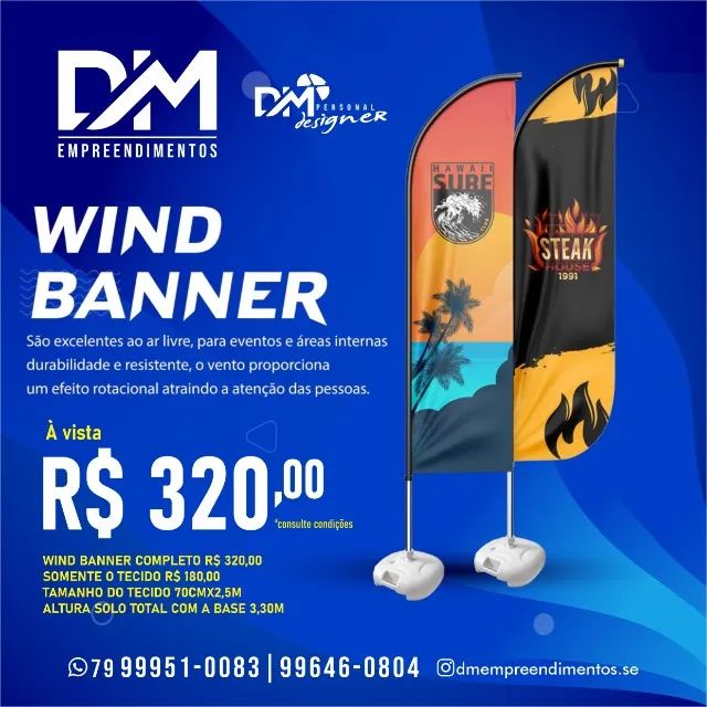 WindBanner Personalizado
