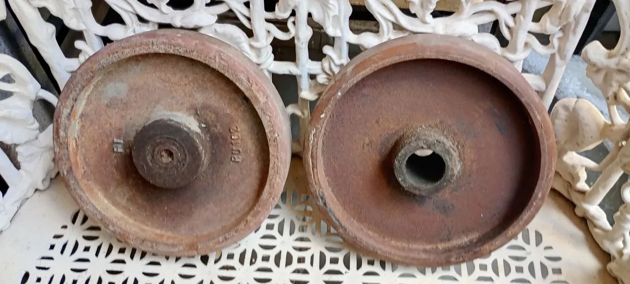 Rodas  de ferro industrial 