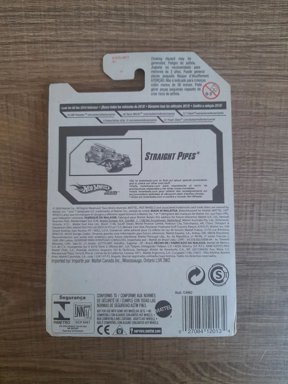 HOT WHEELS STRAIGHT PIPES 2010 - Foto 5