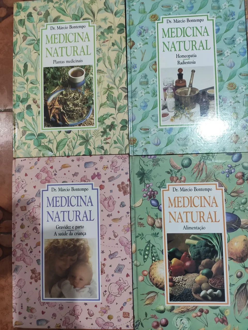 Livros Medicina Natural - Dr. Márcio Bontempo - 10 Volumes