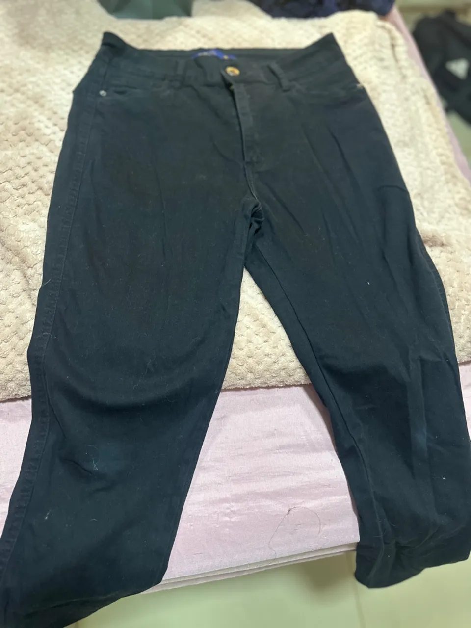 Calça Jeans Skinny Preta