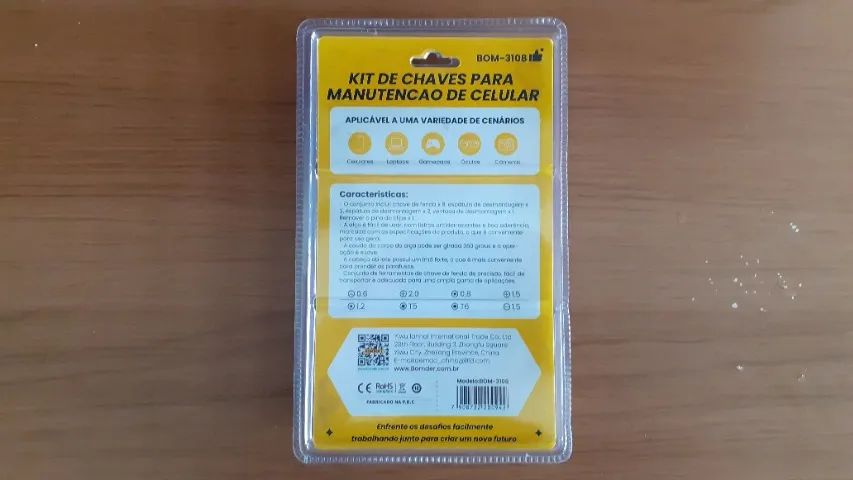 Kit chaves de precisão - manutenção celular - BOMDER - Foto 2
