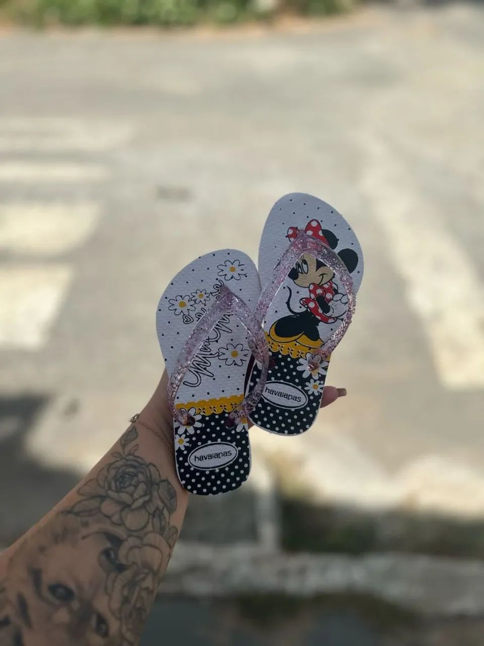 Sandálias Infantil Havaianas Stitch  - Foto 5