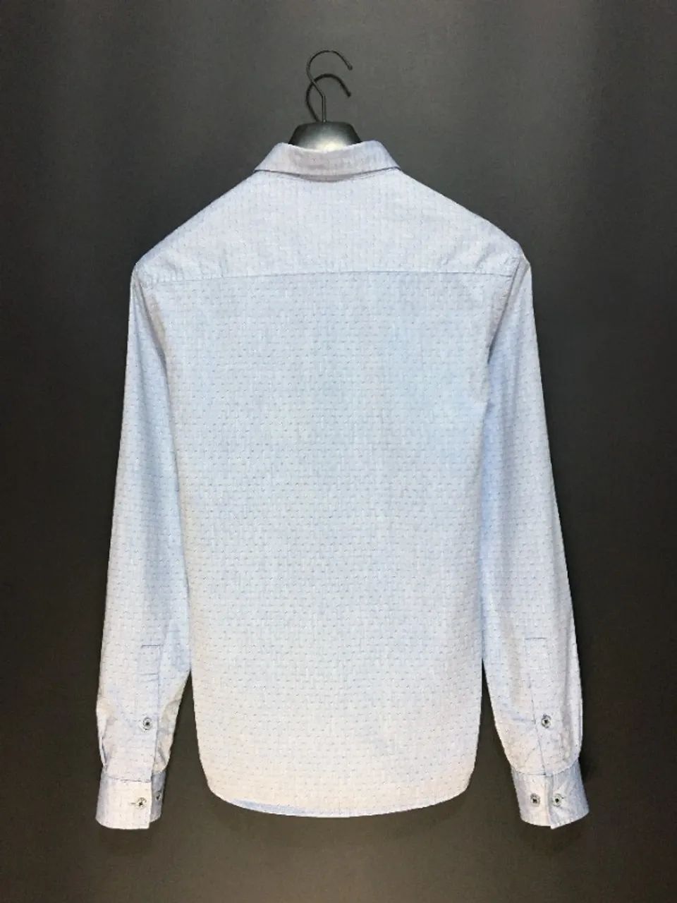 Camisa social Ellus 2nd Floor, azul textura - Foto 5