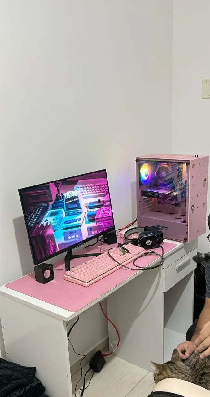 Computador Gamer Rosa - Computadores e Desktops - Floresta, Joinville ...